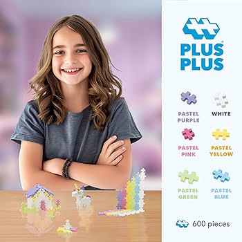 Plus-Plus building blocks for kids. The perfect gift!