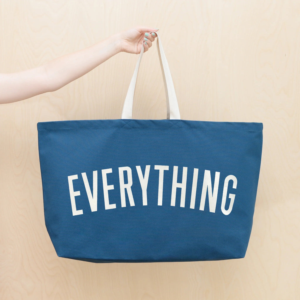 Alphabet Bags: Everything - Ocean Blue REALLY Big Bag - Acorn & Pip_Alphabet Bags