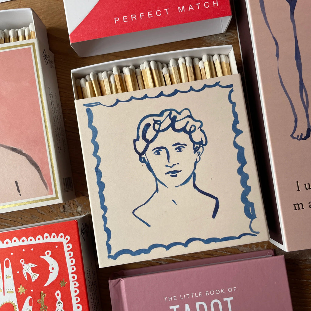 Archivist: Square Matchbox Matches - Handsome Matches by Wanderlust Paper Co. - Acorn & Pip_Archivist