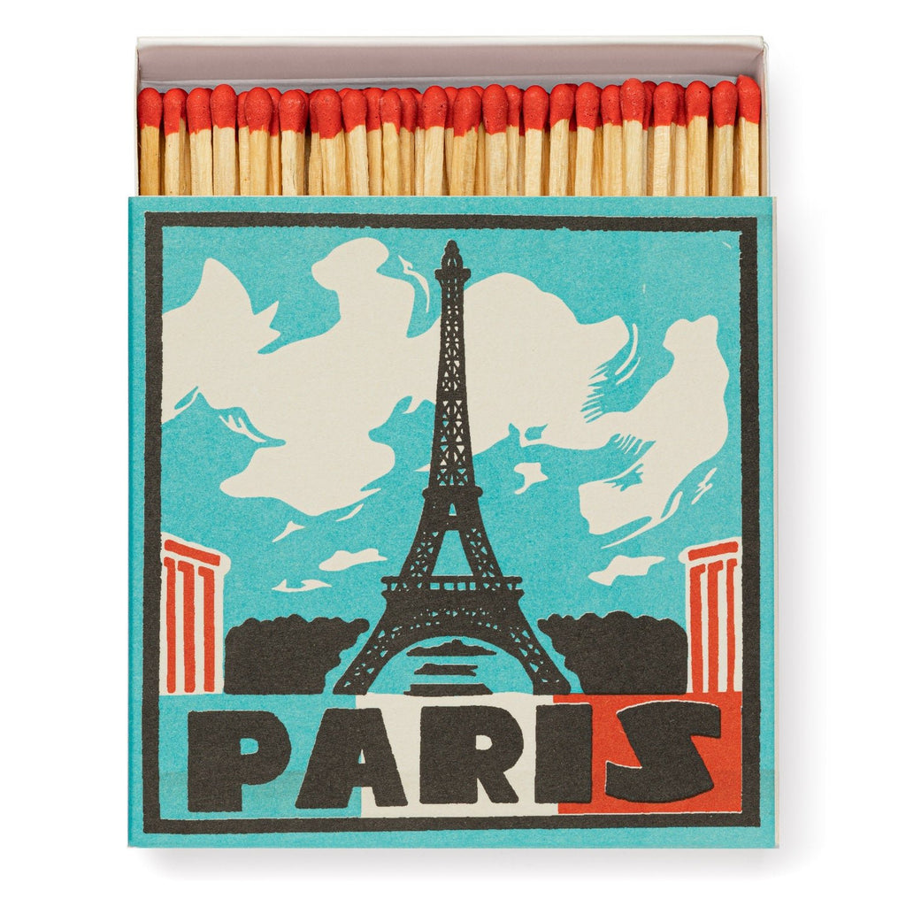 Archivist: Square Matchbox Matches - Paris - Acorn & Pip_Archivist