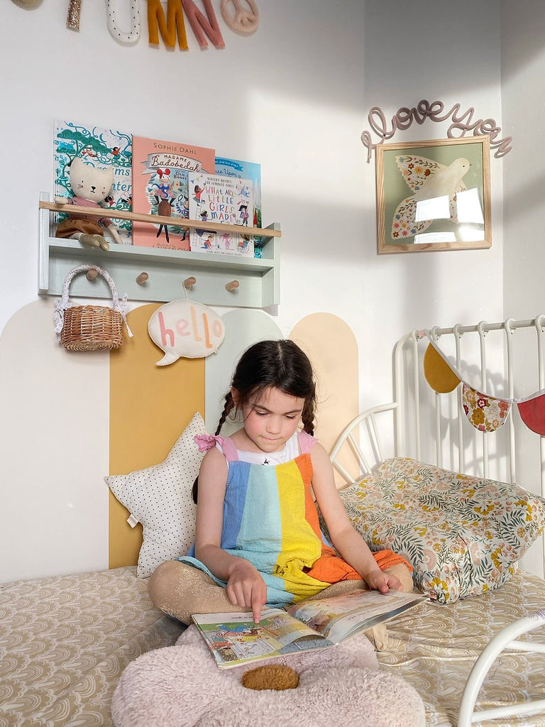 Autumn's Corner - The Colour Pop Peg Rail Bookshelf - Acorn & Pip_Autumns Corner