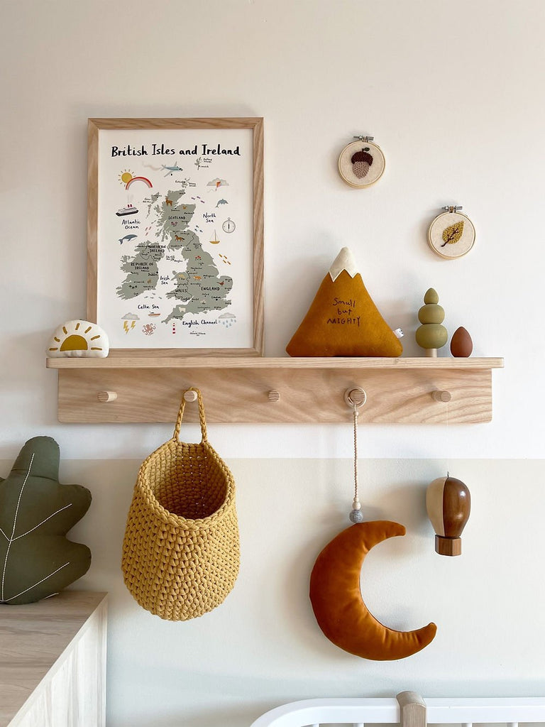 Autumn's Corner - The Peg Rail Shelf - Acorn & Pip_Autumns Corner
