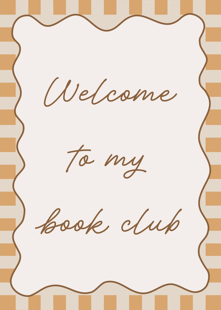 Autumn's Corner: Welcome to My Book Club - Checkerboard Edition - Acorn & Pip_Autumns Corner