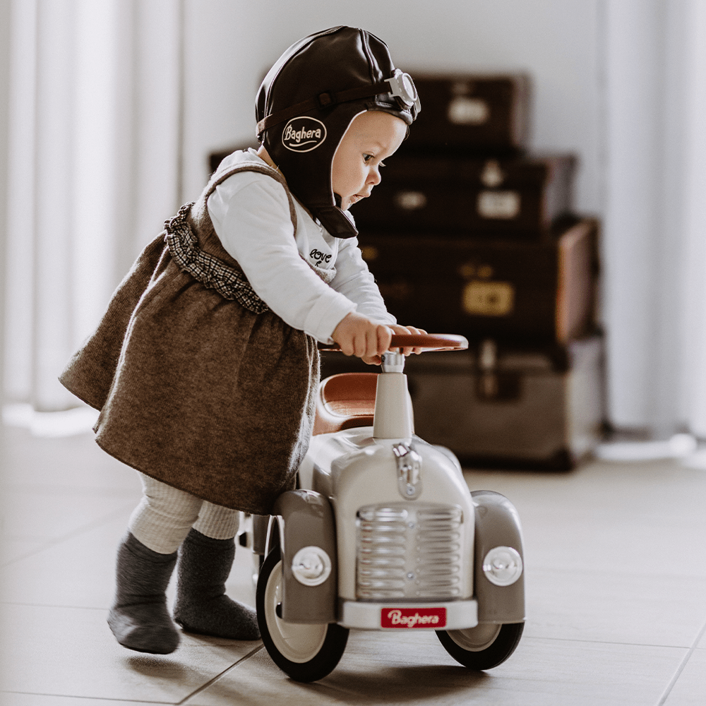 Baghera: Speedster Silk Grey Ride - On - Acorn & Pip_Baghera