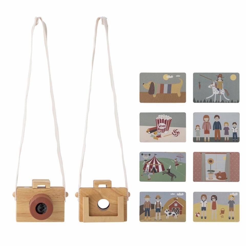 Bloomingville: Dalton Wooden Toy Camera - Acorn & Pip_Bloomingville