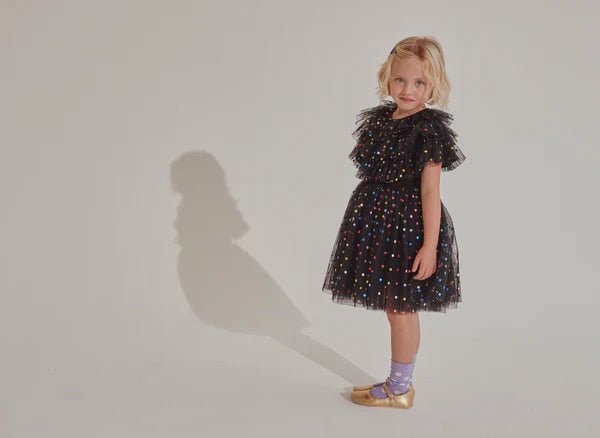 Bob & Blossom: Black Spot Tutu Dress - Acorn & Pip_Acorn & Pip