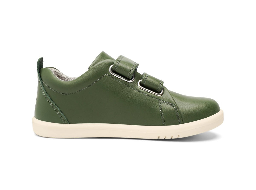 Bobox: Kid+ Grass Court Kids Trainers - Forest Green - Acorn & Pip_Bobux