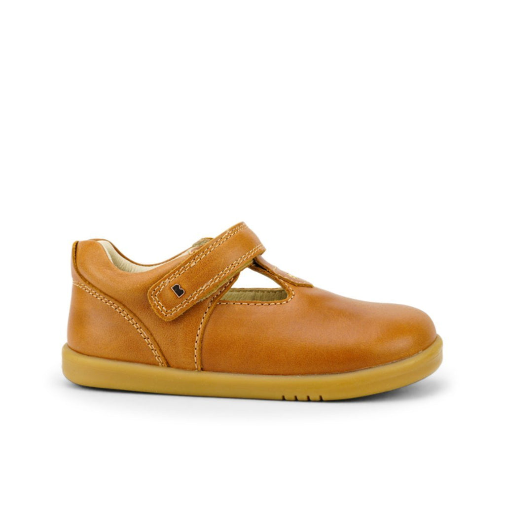 Bobux: I - Walk Louise T - Bar Shoes - Caramel - Acorn & Pip_Bobux