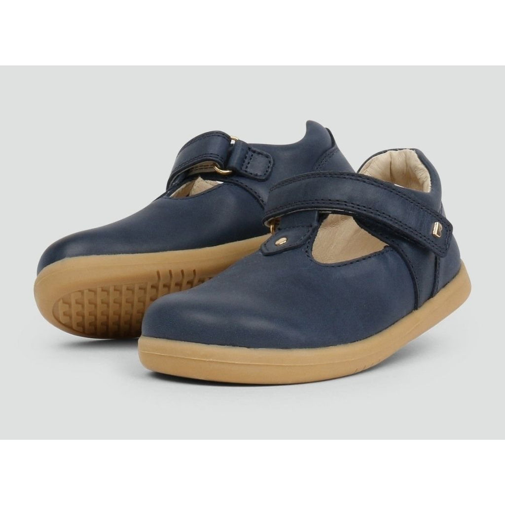 Bobux: I - Walk Louise T - Bar Shoes - Navy - Acorn & Pip_Bobux