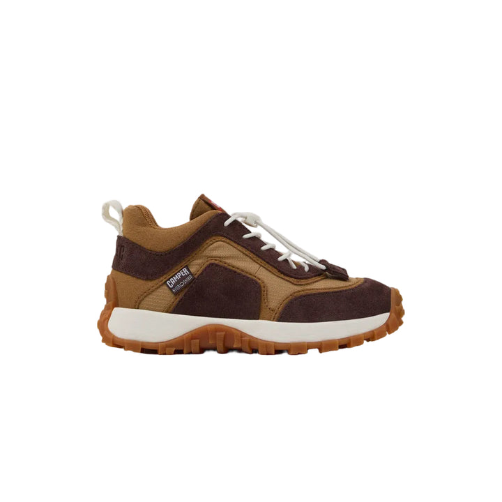 Camper: Drift Trail Kids Trainer - Brown & Cream E