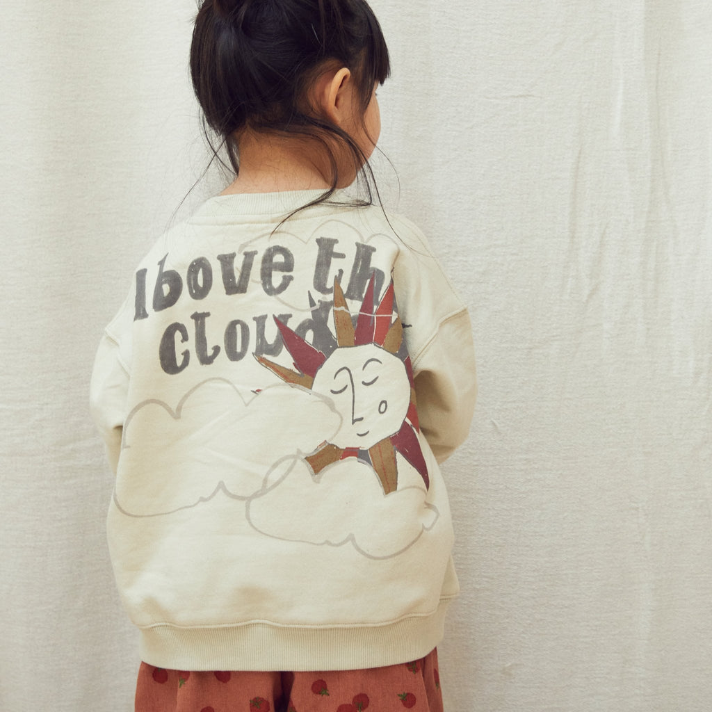 Claude & Co: Above Clouds Sweat - Ecru - Acorn & Pip_Claude & Co