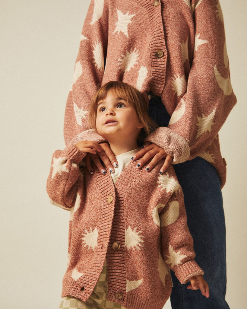 Claude & Co: Moon Knitwear Cardigan - Russet - Acorn & Pip_Claude & Co