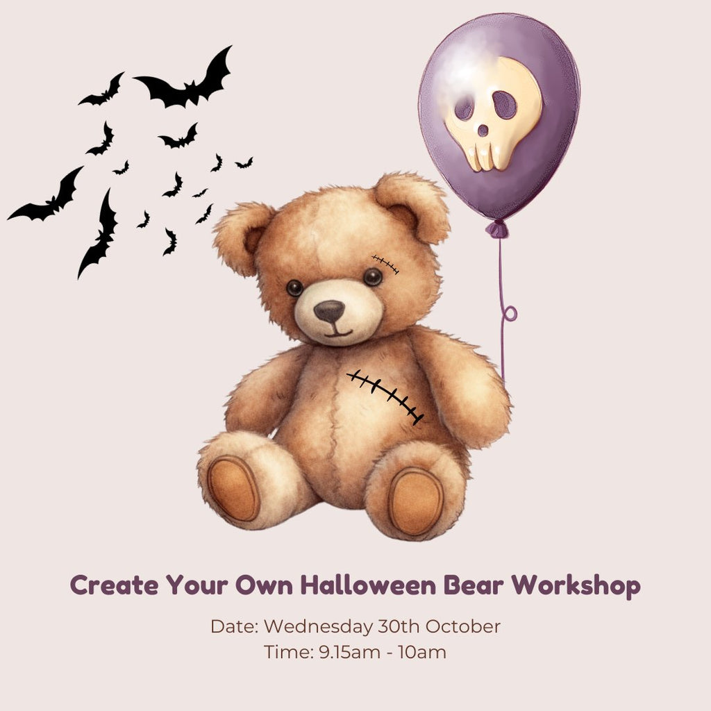 Create Your Own Halloween Bear Workshop - Event Ticket - Acorn & Pip_Acorn & Pip