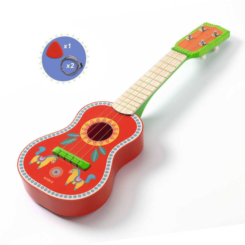 Djeco: Animambo Ukulele - Acorn & Pip_Djeco