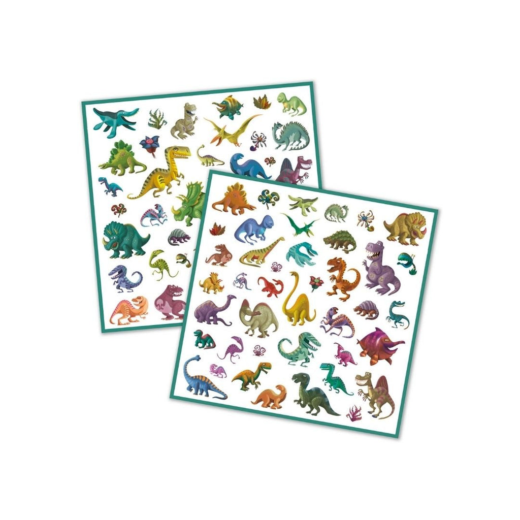 Djeco: Stickers - Dinosaurs - Acorn & Pip_Djeco