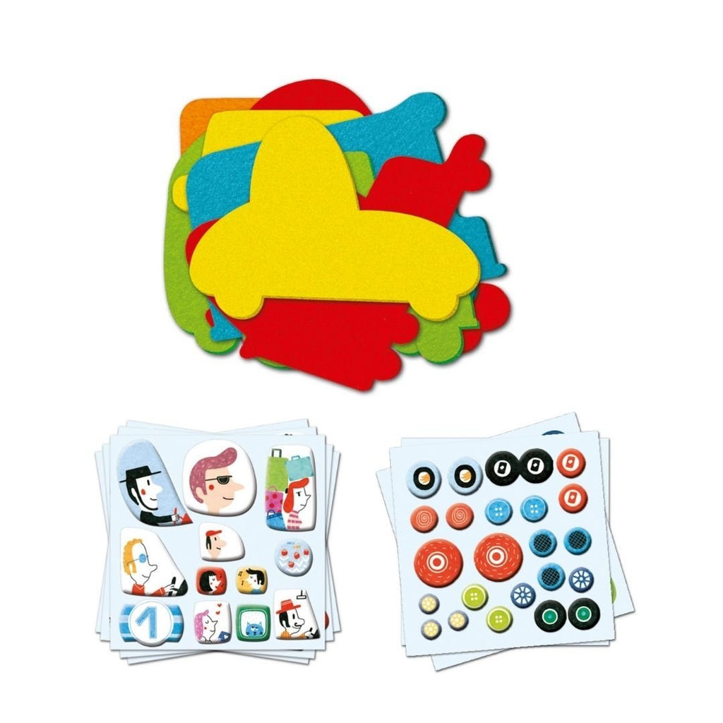 Djeco: Stickers - I Love Cars - Acorn & Pip_Djeco