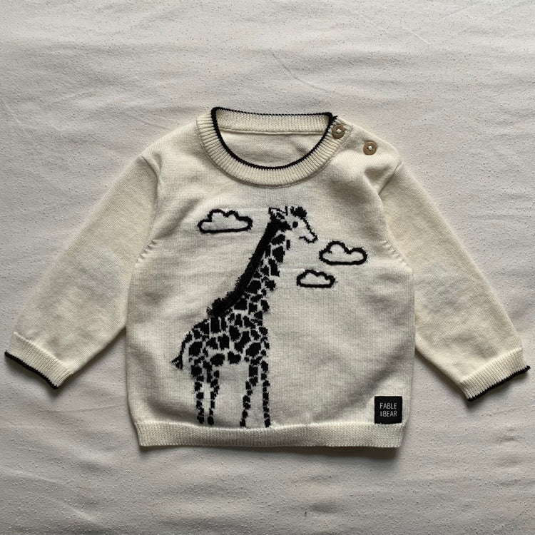 Fable & Bear: Giraffe Jumper - Acorn & Pip_Fable & Bear