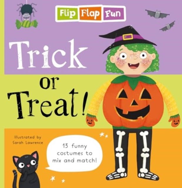 Flip Flap Fun: Trick or Treat (Hardback) - Acorn & Pip_Bookspeed