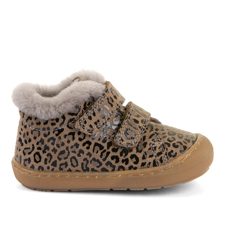 Froddo Ollie S furry animal print boot