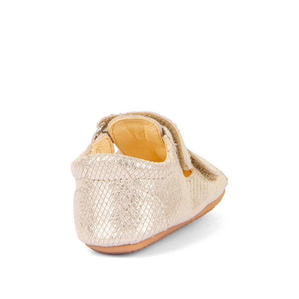 Froddo: Pre - walker Sandals - Gold Shine - Acorn & Pip_Froddo