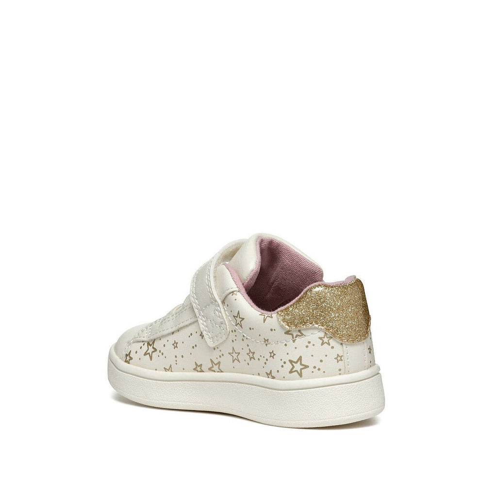 Geox: Eclyper Trainers - Ivory / Gold - Acorn & Pip_Acorn & Pip