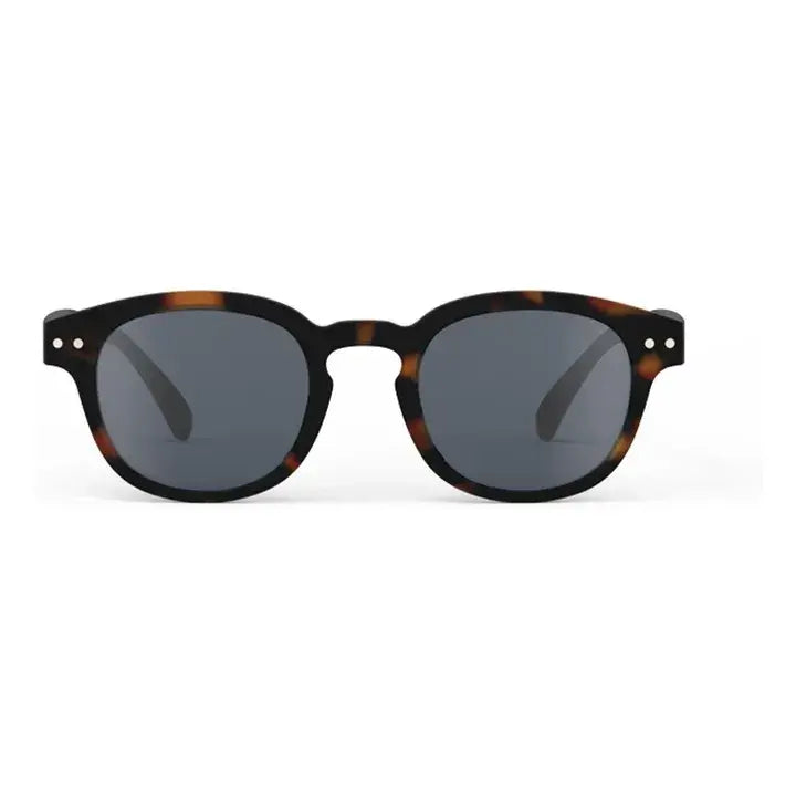Izipizi kids sunglasses tortoise design with UV protection for ages 3 to 7 by Acorn & Pip, perfect for stylish outdoor fun.