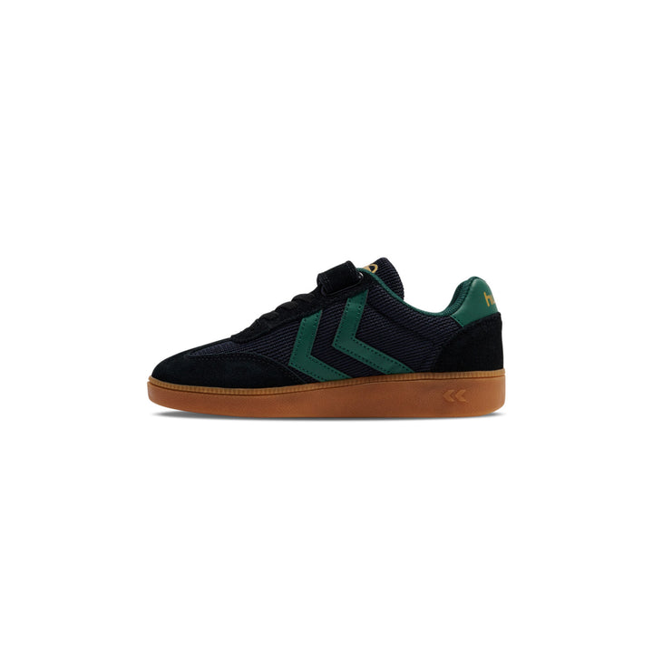 hummel: VM78 CPR Kid's Trainers - Black / Dark Green
