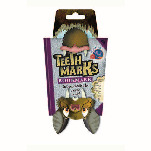 IF Teethmarks bat bookmark with Gift of the Year award