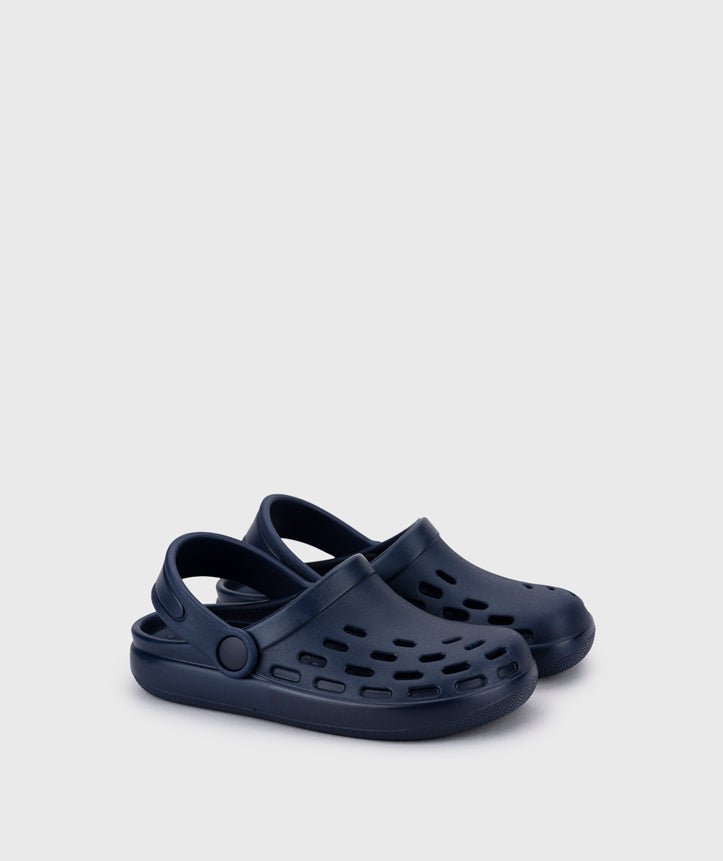 Igor: Sport Kids Slip - On Clogs - Marino Blue - Acorn & Pip_Igor