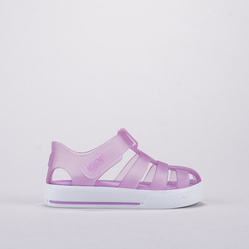 Igor: Star Jelly Kids Sandals - Lila - Acorn & Pip_Igor