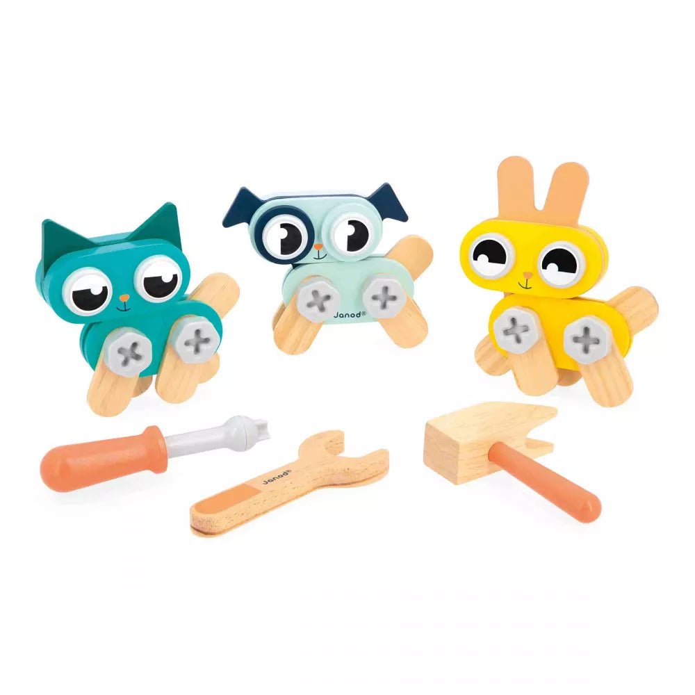 Janod: Small Animals to DIY Brico'Kids - Acorn & Pip_Janod