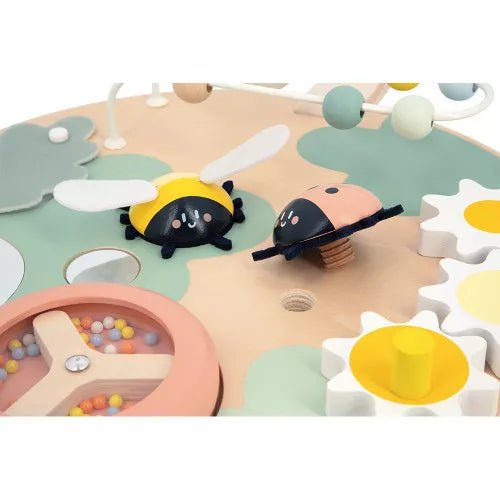 Janod: Sweet Cocoon Wooden Busy Board - Acorn & Pip_Janod