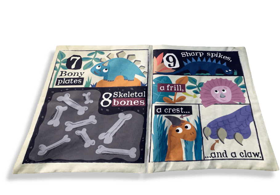 Jo and Nic's Crinkly Books: Dinosaurs Counting 1 - 10 - Acorn & Pip_Jo & Nic's Crinkly Books