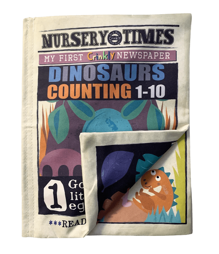 Jo and Nic's Crinkly Books: Dinosaurs Counting 1 - 10 - Acorn & Pip_Jo & Nic's Crinkly Books