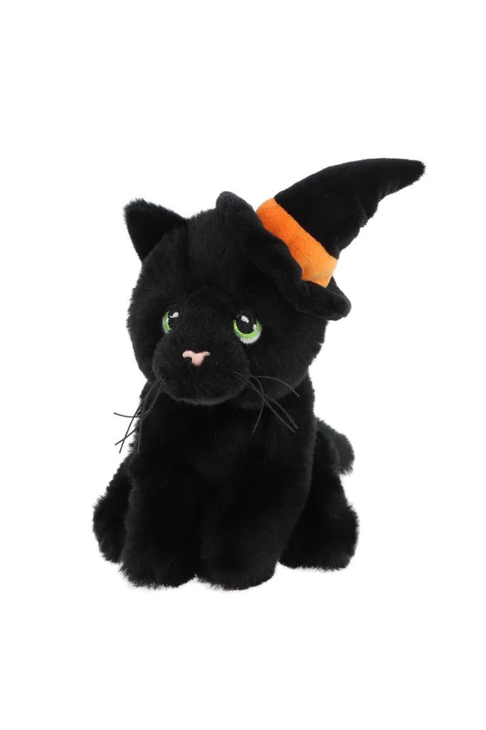 Keel: 15cm Keeleco Black Cat with Witch's Hat - Acorn & Pip_Keel Toys