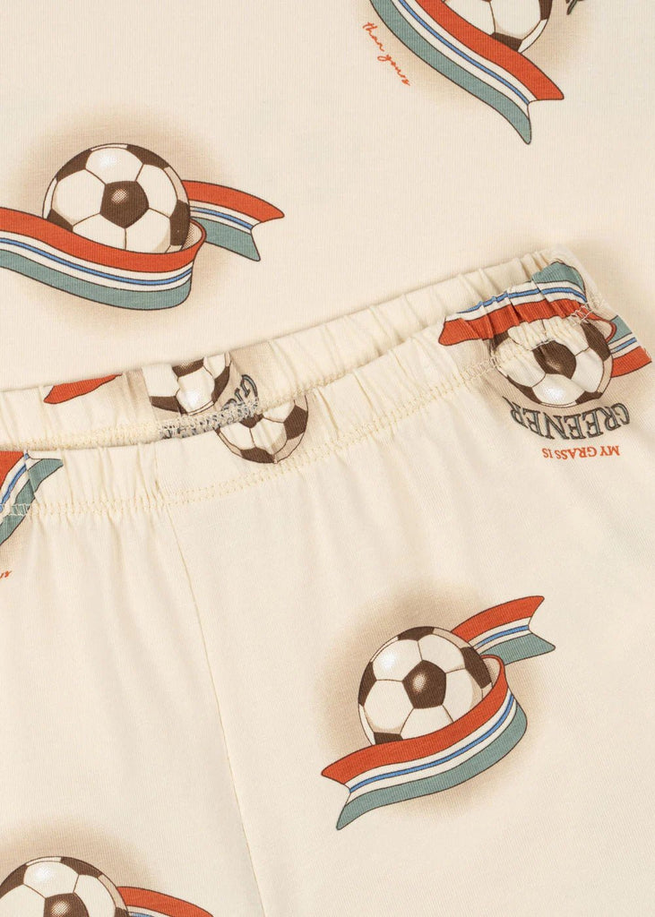 Konges Sløjd: BASIC SET - Kick It (T-shirt & Short) - Acorn & Pip_Konges Sløjd