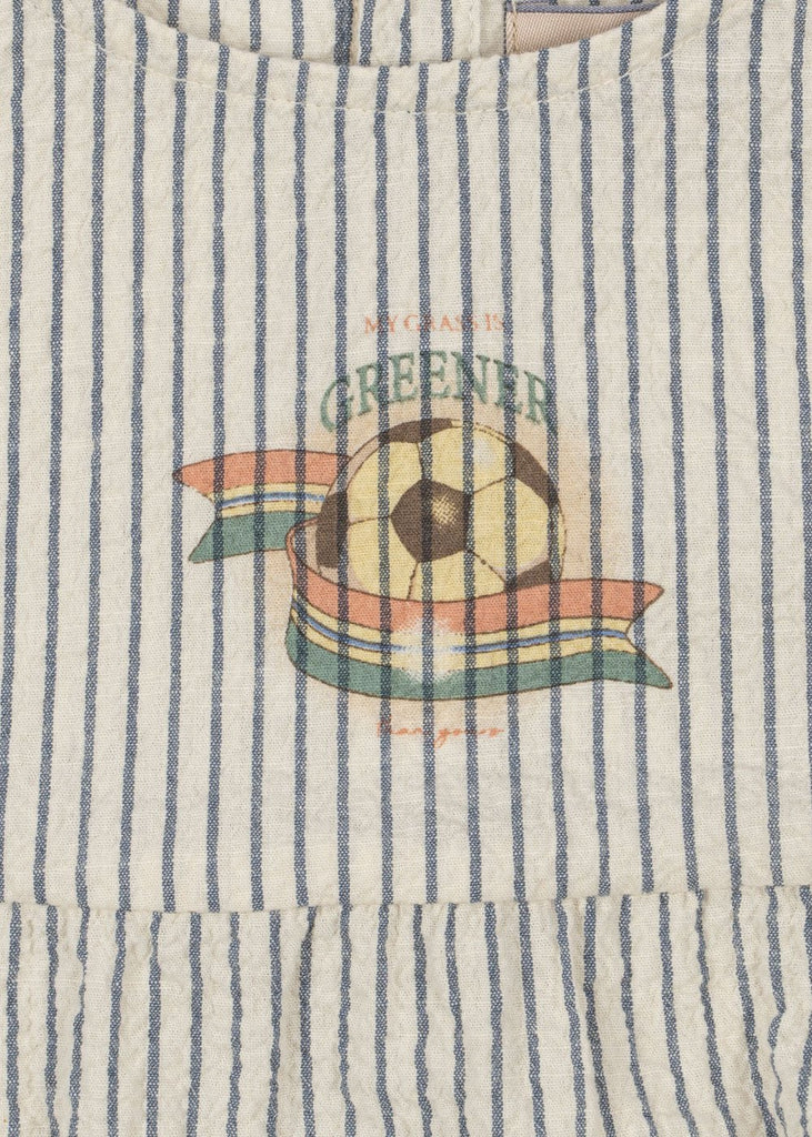 Konges Sløjd: ELLIOT ROMPER - Stripe Bluie - Acorn & Pip_Konges Sløjd