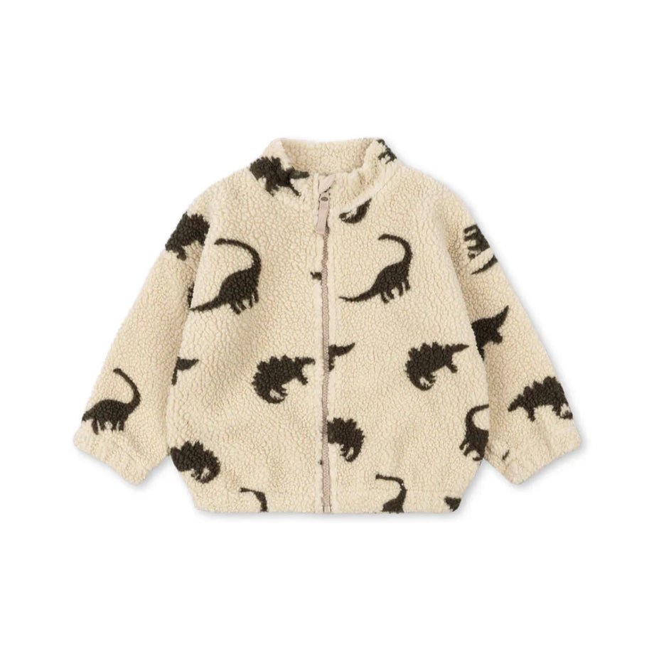 Konges Sløjd: JODY TEDDY JACKET - DINO SILHOUETTE - Acorn & Pip_Konges Sløjd