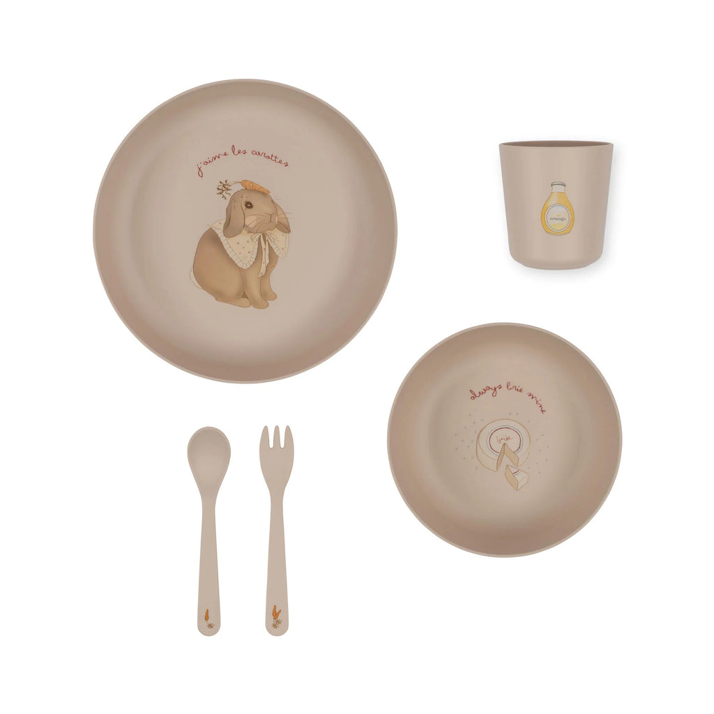 Konges Sløjd: Kid's Dinner Set - Everyday Uniform - Acorn & Pip_Konges Sløjd