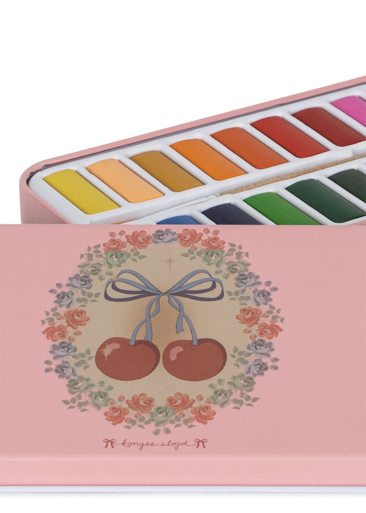Cherry Bow 24-color watercolor set
