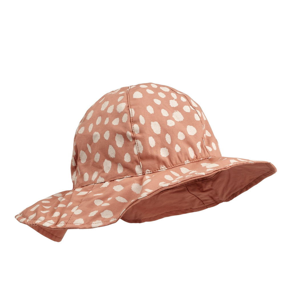 Liewood: Amelia Kid's Reversible Sun Hat - Leo Print - Acorn & Pip_Liewood