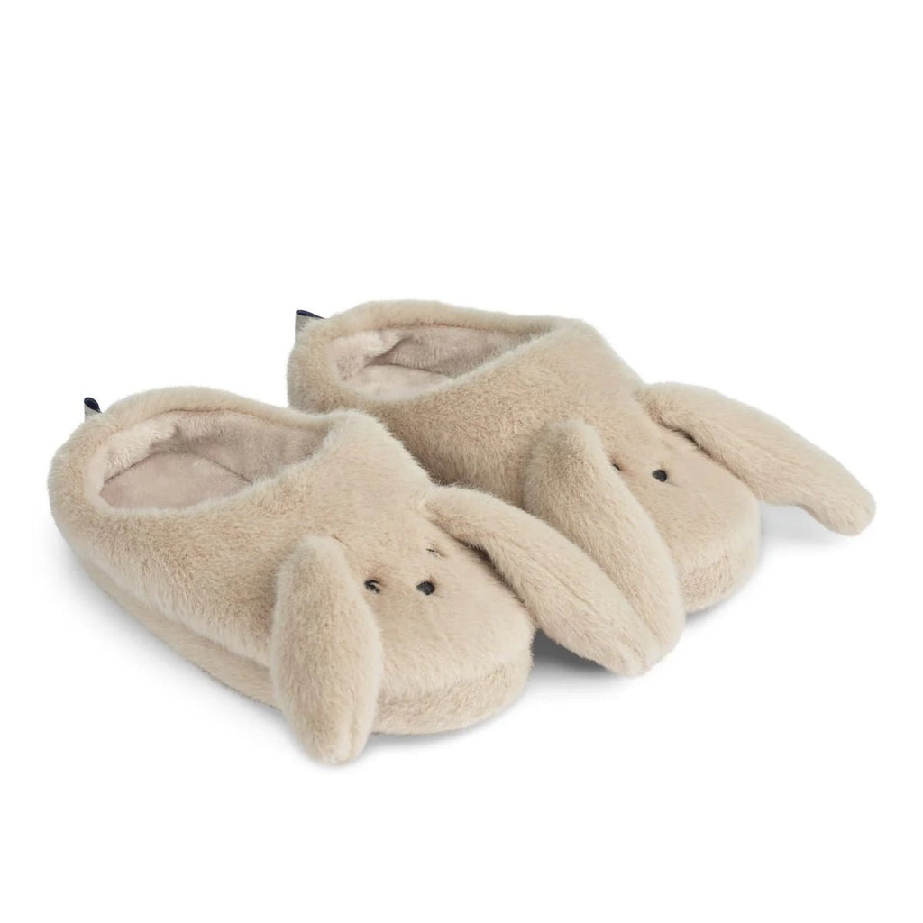 Liewood: Aviaja Rabbit Slippers - Mist - Acorn & Pip_Liewood