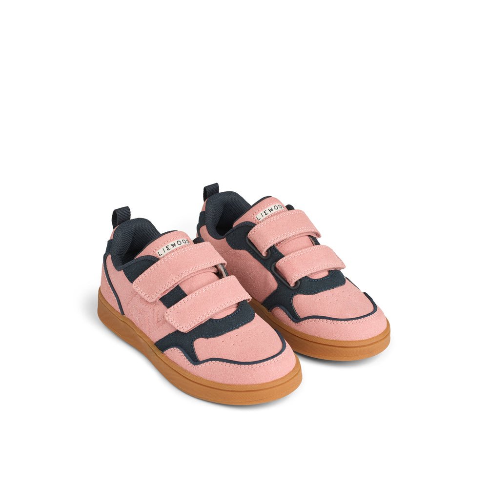 Liewood: Claudina Sneakers - Dusty rose / Classic navy - Acorn & Pip_Liewood