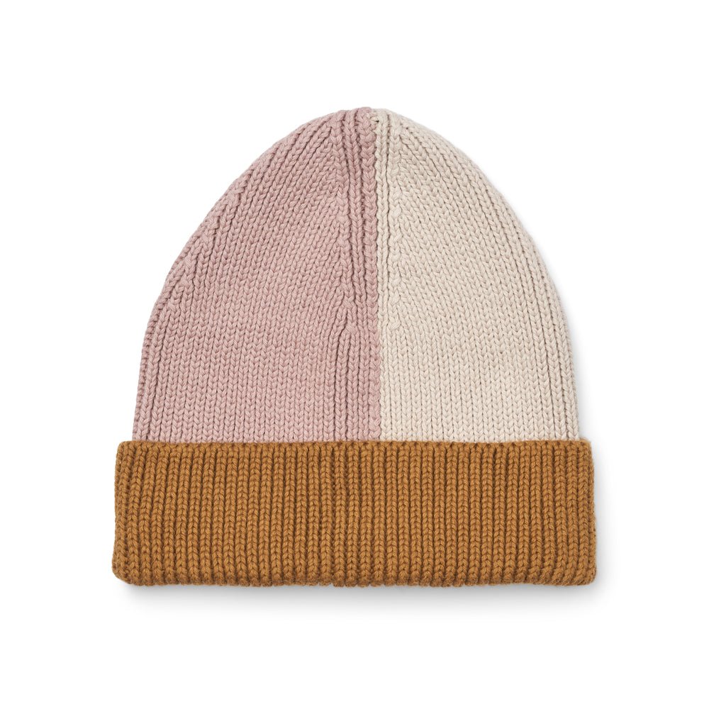 Liewood: Ezra Kids Beanie - Warm Lavender Mix - Acorn & Pip_Liewood