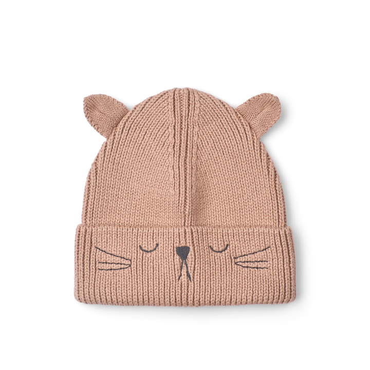 Liewood Gina Cat Beanie - Pale tuscany