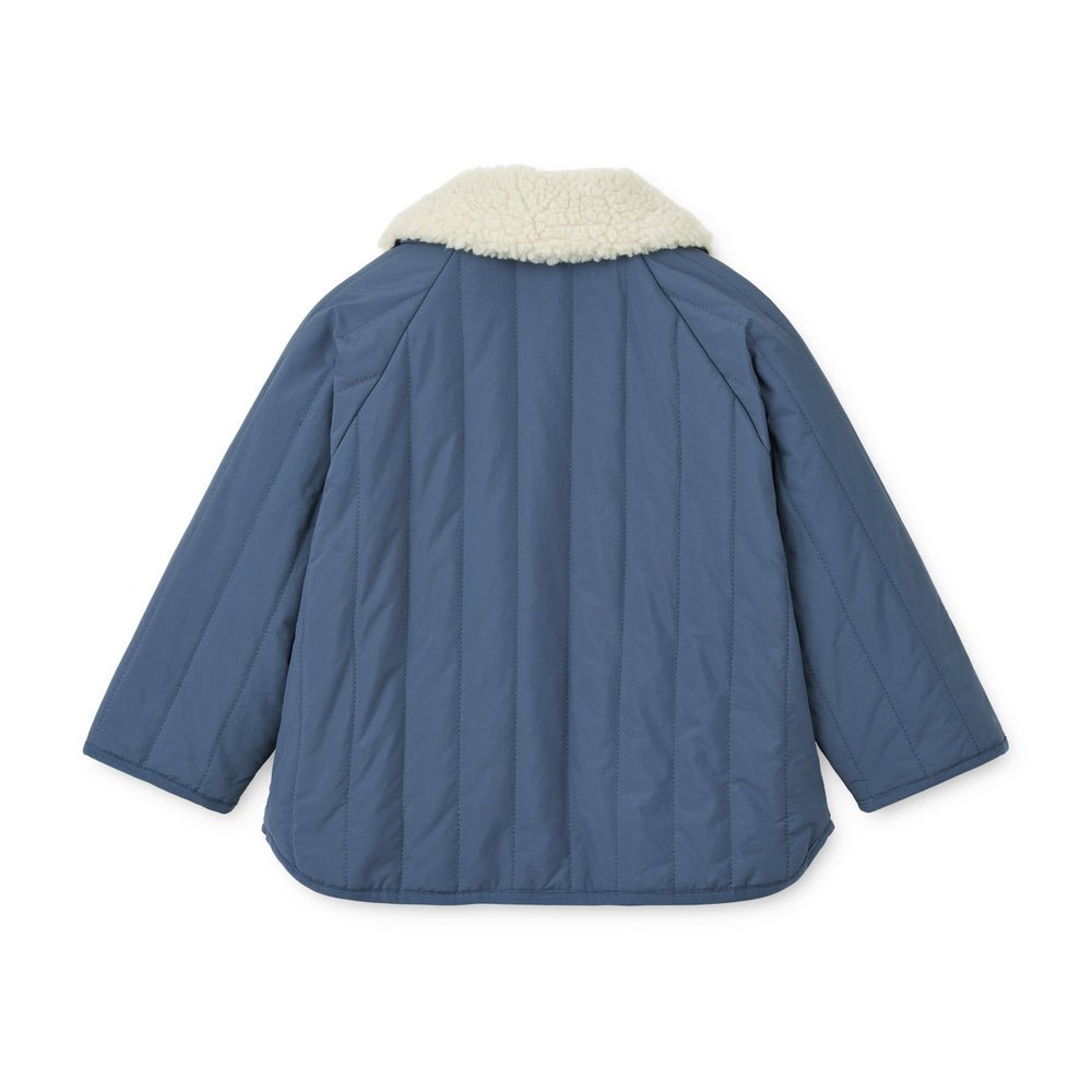 Liewood: Giro Kids Jacket - Sandy / Indigo Blue - Acorn & Pip_Liewood