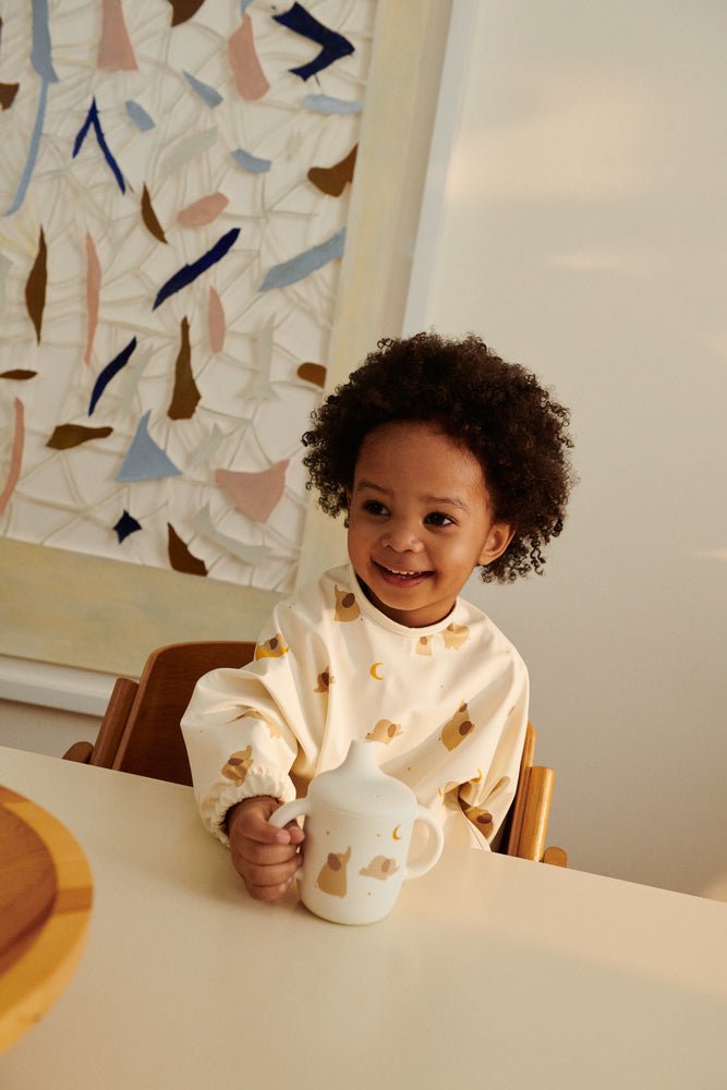 Liewood: Neil Sippy Cup - Elephant / Creme de la creme - Acorn & Pip_Liewood