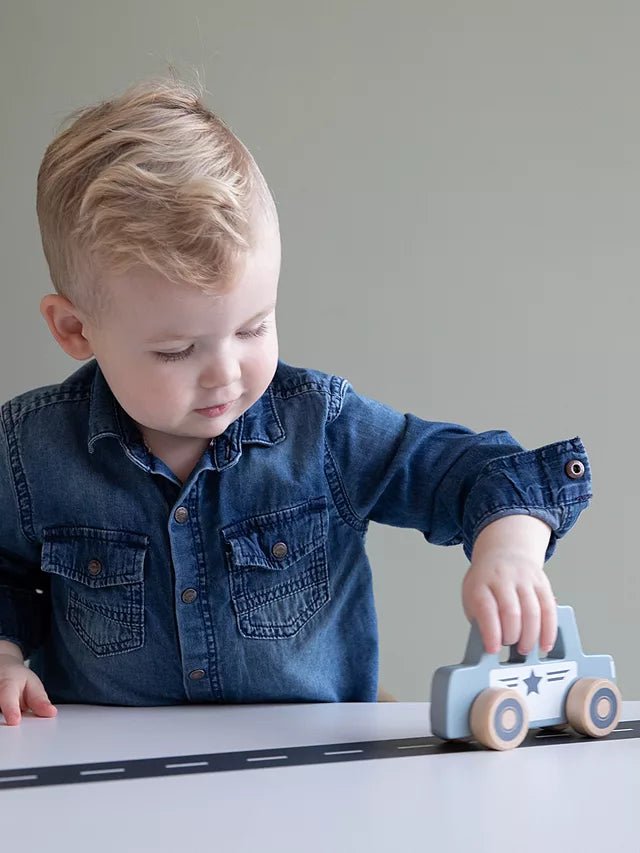 Little Dutch: Emergency Service Vehicles - Wooden Toys - Acorn & Pip_Little Dutch