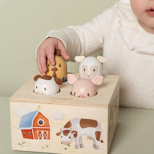 Little Dutch: Pop - up Toy Little Farm - Acorn & Pip_Little Dutch