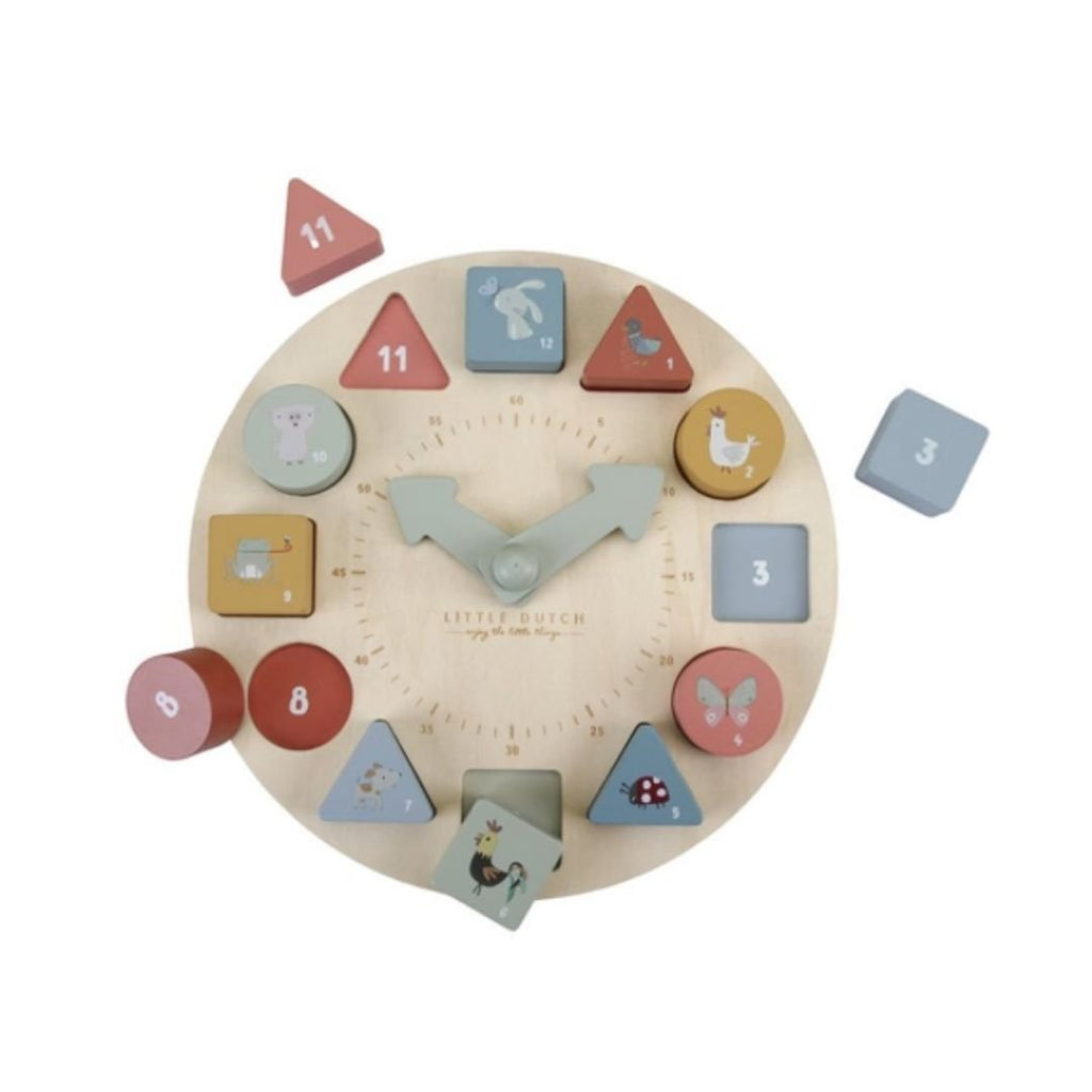 Little Dutch: Puzzle Clock - Acorn & Pip_Little Dutch